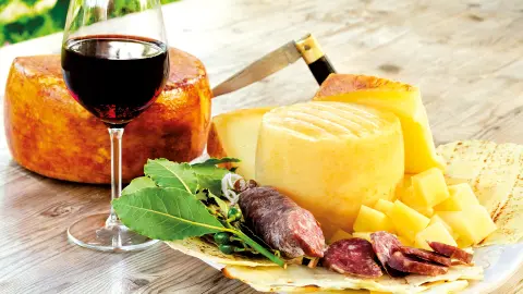 Mittagessen auf einem Agriturismo-placeholder